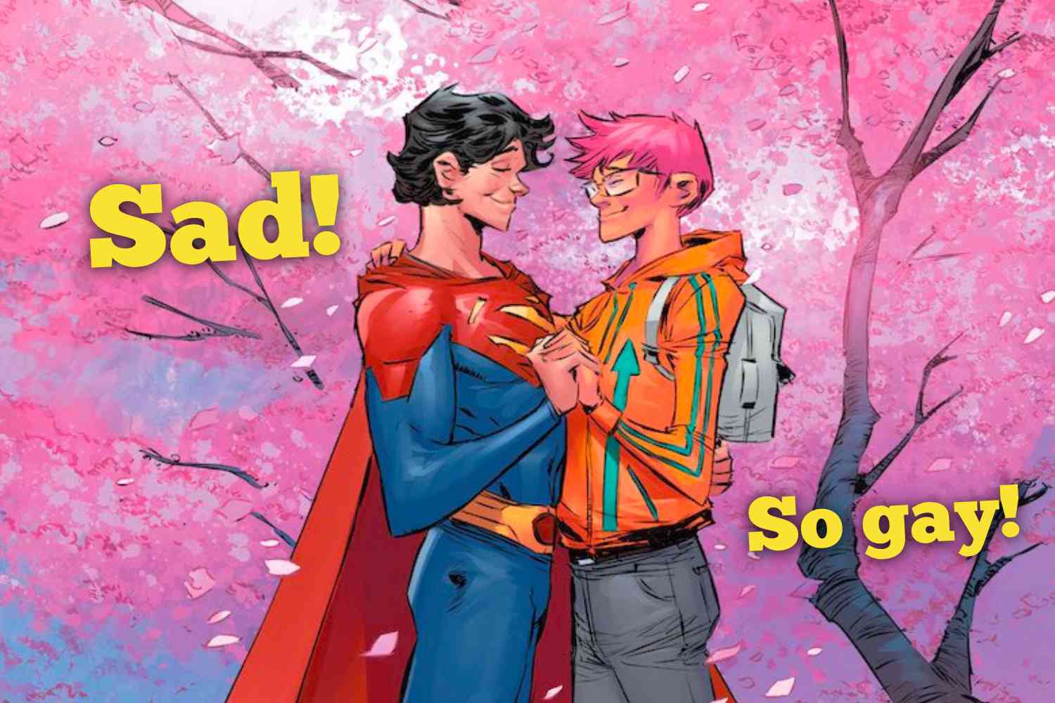 Sad DC Cancels Gay Superman Comic After Dismal Sales Not The Bee