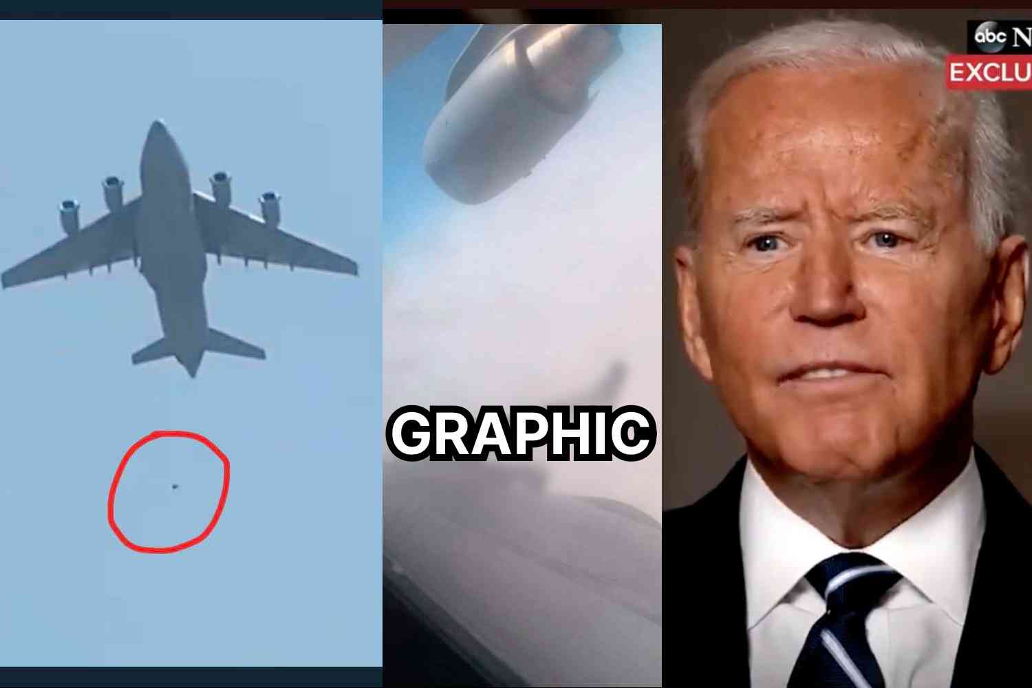 Biden Was Asked About Afghans Falling From Planes And His Response Was 