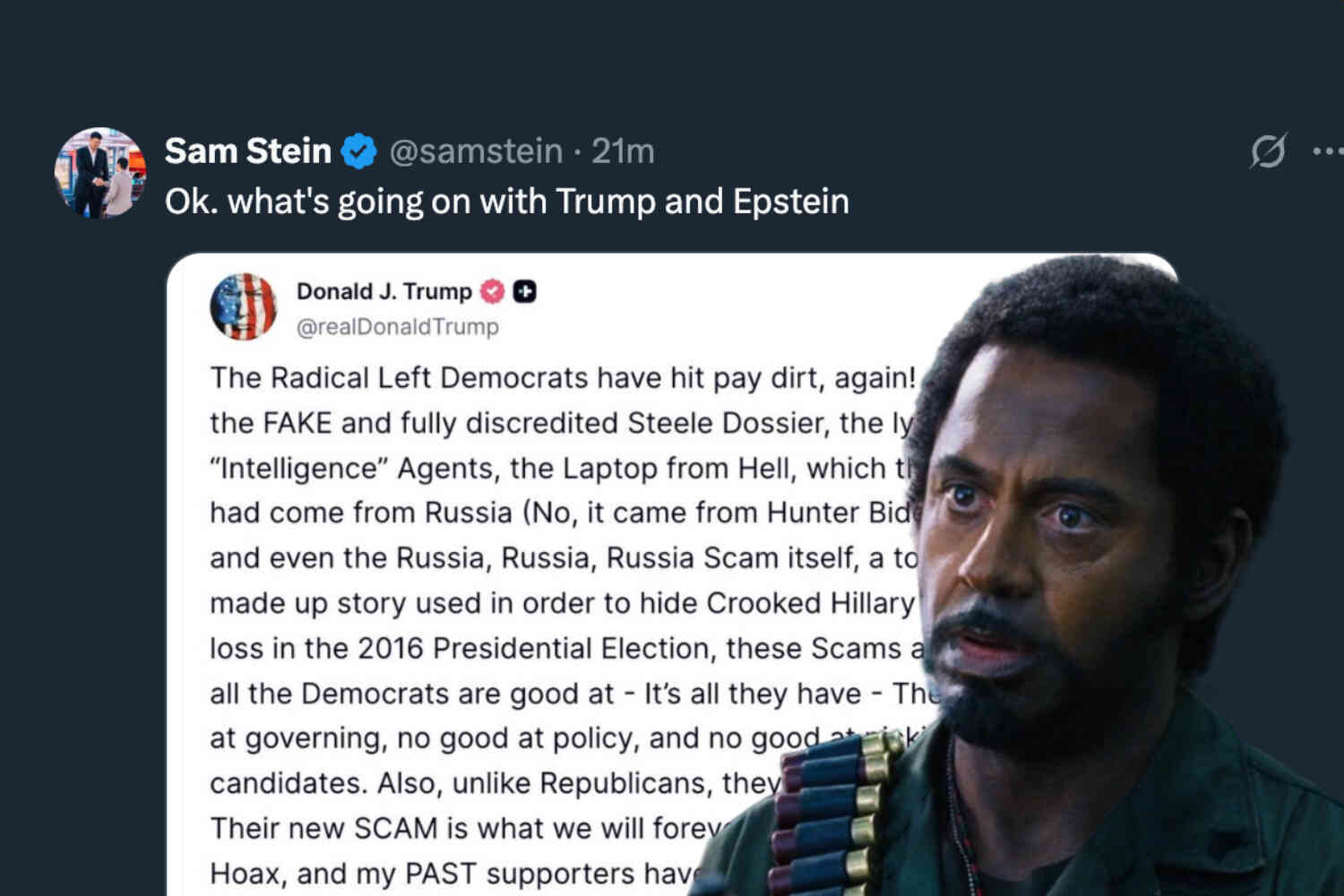 Thumbnail for Trump is going full retard right now