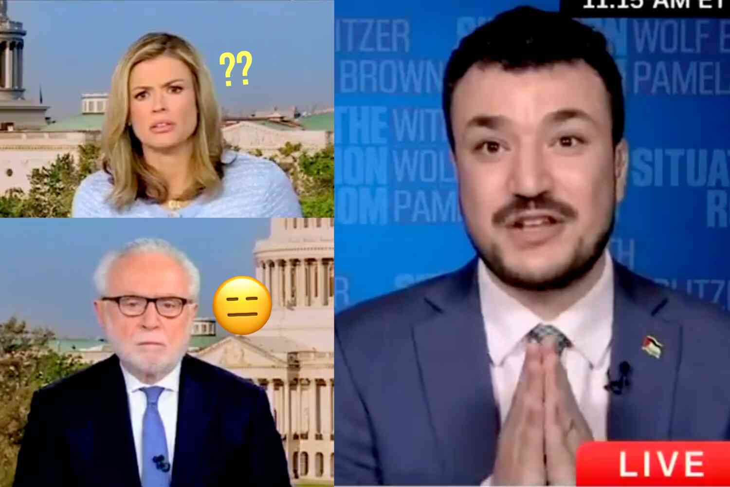 Thumbnail for Palestinian Columbia student Mahmoud Khalil couldn't even condemn Hamas when CNN threw him a softball question