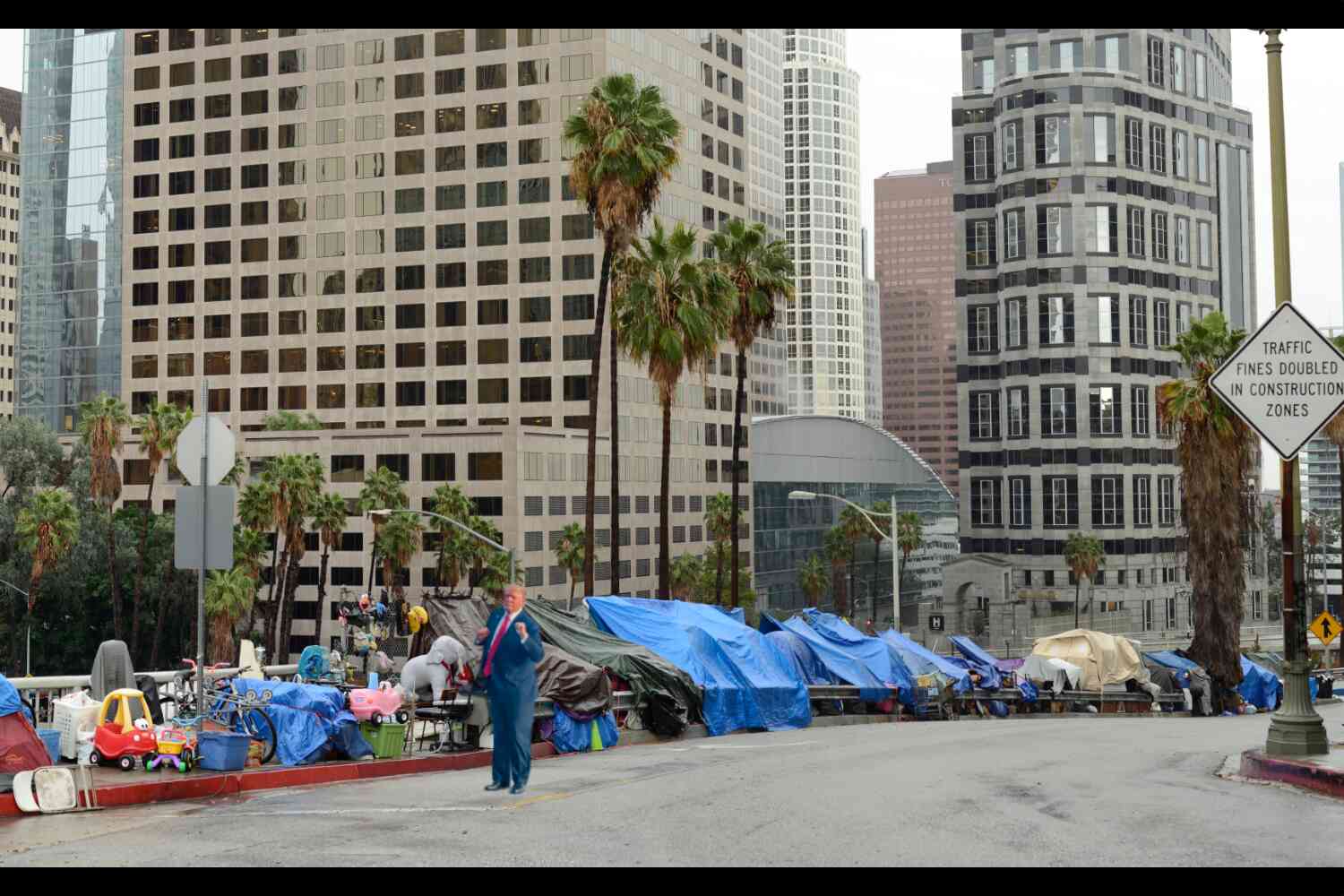 Thumbnail for Trump to sign order in nationwide push to get homeless people off streets, into facilities