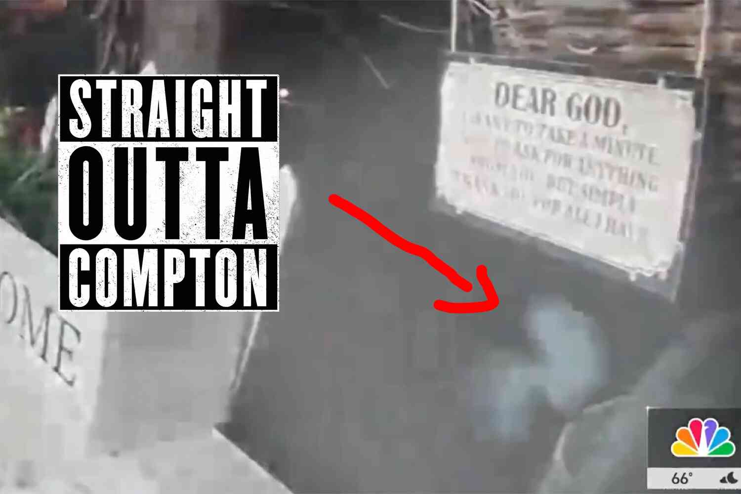 Thumbnail for Ring camera in Compton picks up what some people think is an alien 👽