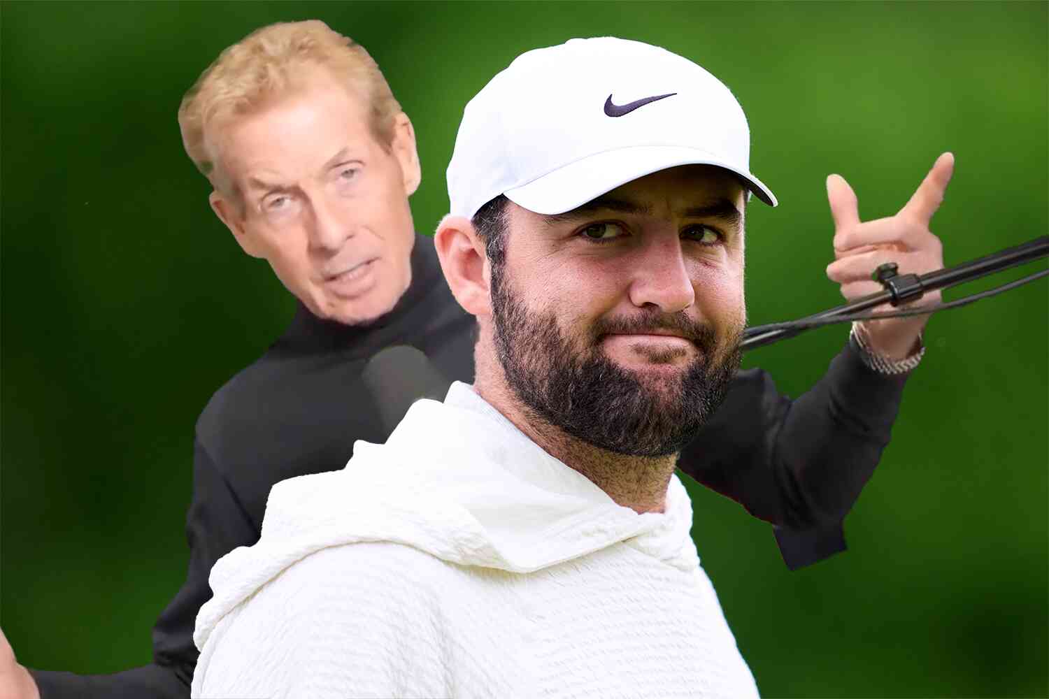 Image for article: Sports writer Skip Bayless is foaming at the mouth because Scottie Scheffler says family is more important than golf