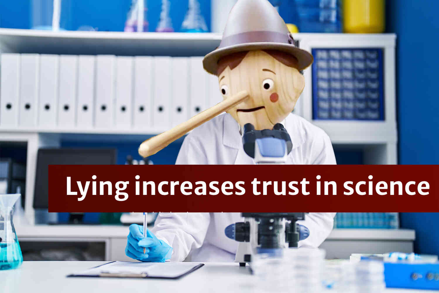 Thumbnail for Scientific journal publishes article that says lying about science increases public trust 🤔