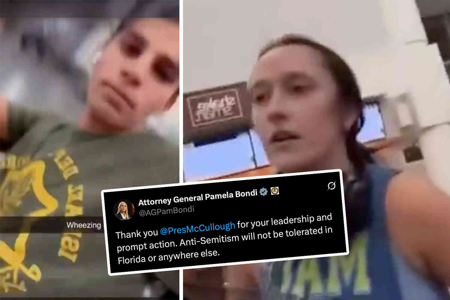 Image for article: FSU takes swift action against student who disrespected Israel and slapped schoolmates phone out of his hand for wearing IDF shirt