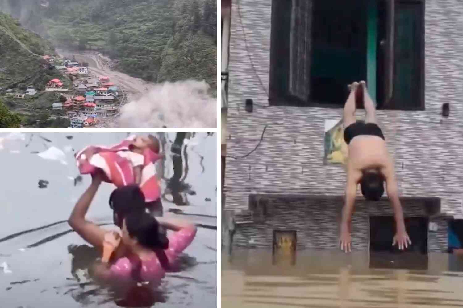 Thumbnail for Come see videos of the floods hitting northern India right now