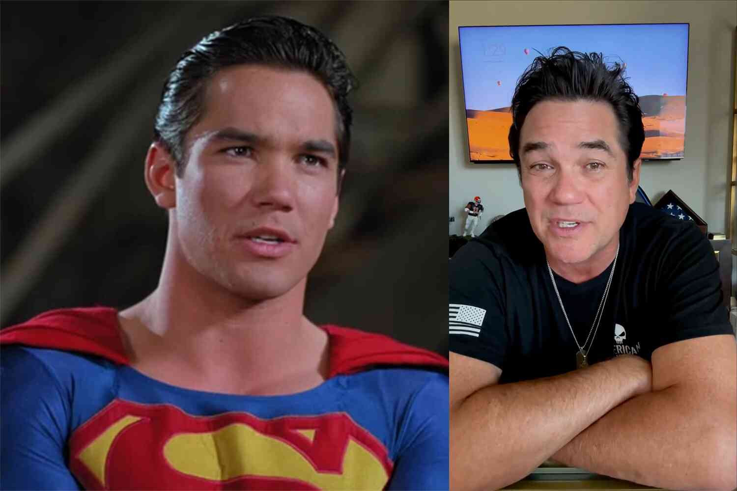 Thumbnail for Former Superman actor Dean Cain joins wave of influencers encouraging Americans to join ICE