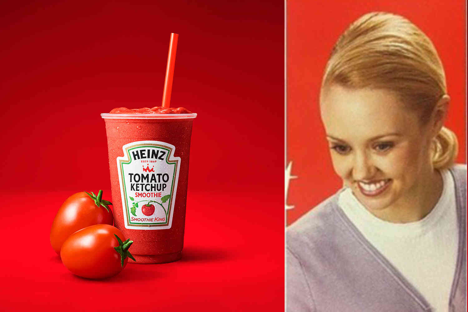 Thumbnail for In a move no one asked for, Heinz and Smoothie King team up to make ketchup smoothies