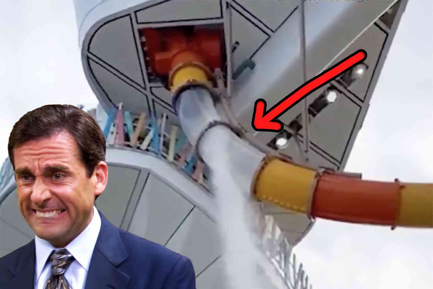 Thumbnail for Rider injured as glass panel falls out of waterslide on Royal Caribbean cruise ship