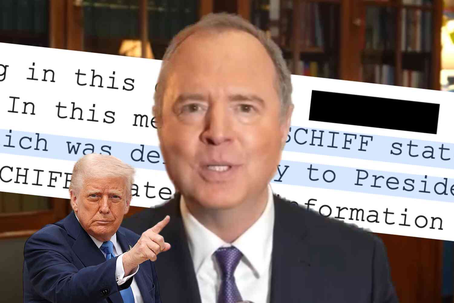 Image for article: FBI says whistleblower told bureau that Rep. Adam Schiff led charge to "leak classified information" to harm Trump