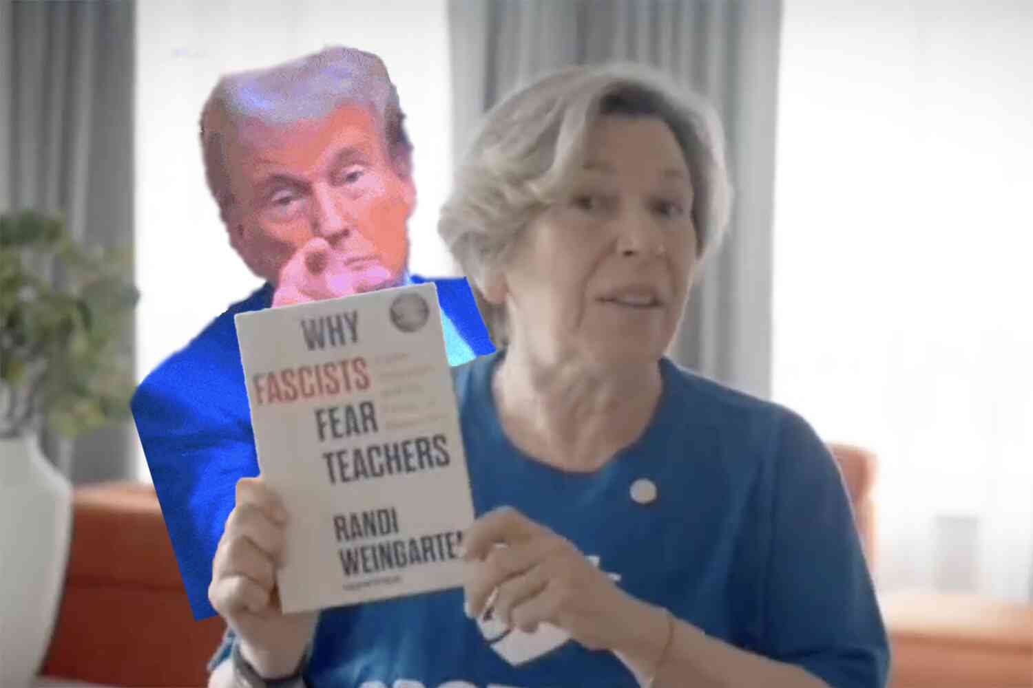 Thumbnail for Union Boss Randi Weingarten Writes Book Called "Why Fascists Fear Teachers"