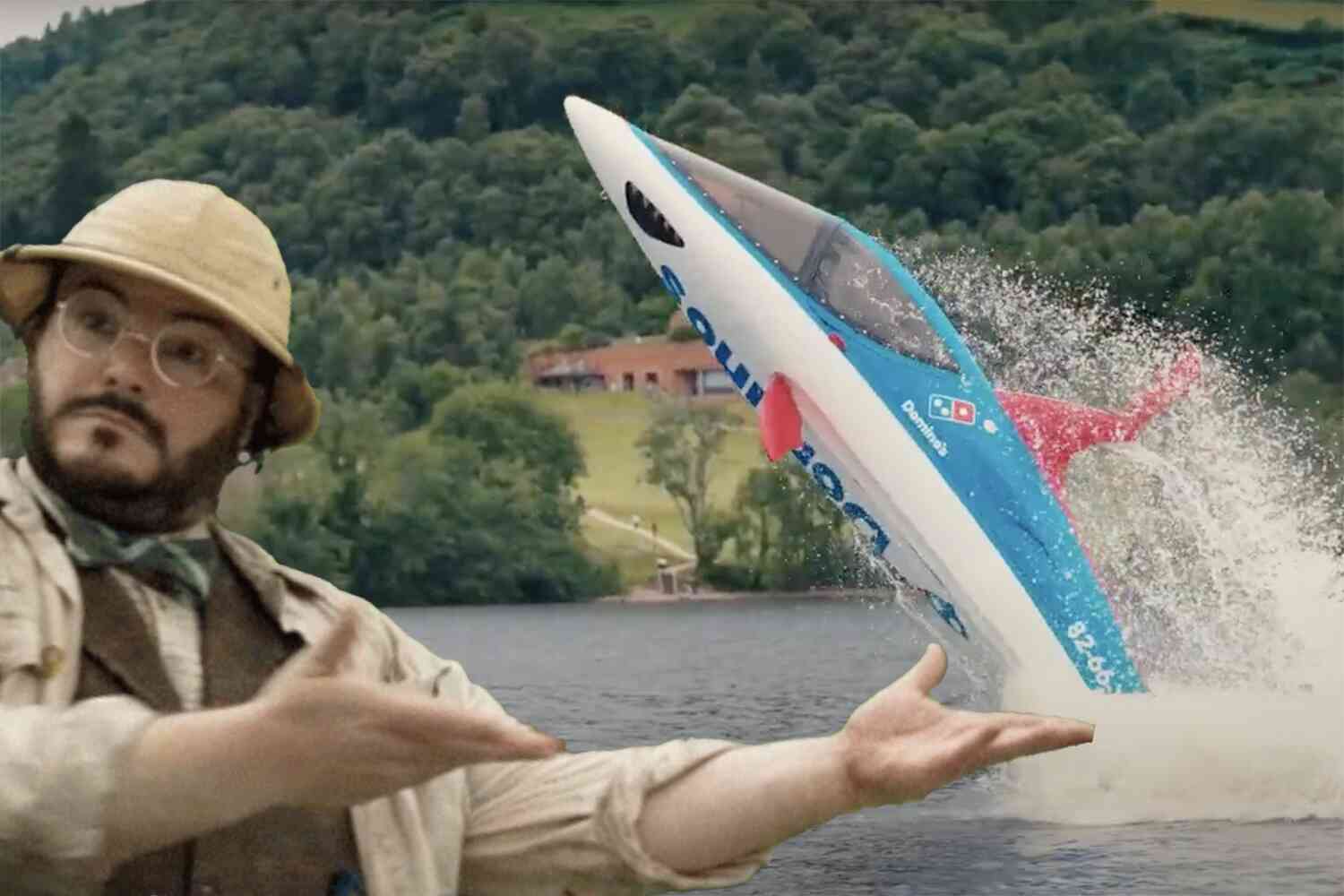 Thumbnail for The most bizarre marketing stunt might be this Domino's pizza delivery at Loch Ness