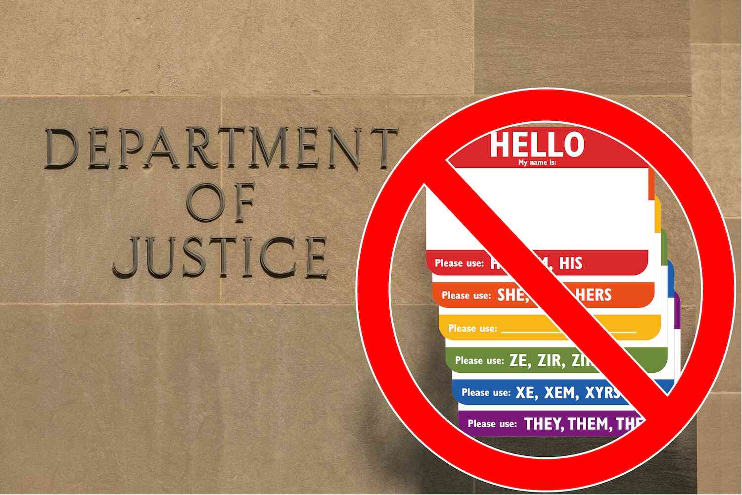 Thumbnail for OPINION: The Department of Justice just asked staff not to use personal pronouns. That’s more important than you think.