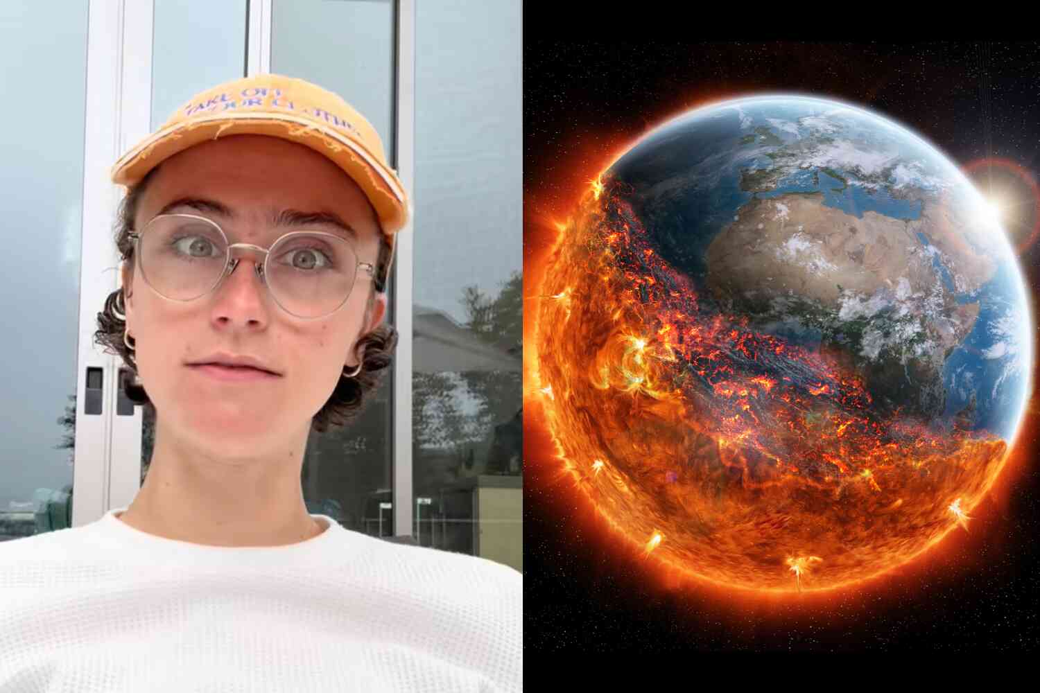 Thumbnail for Kamala Harris' stepdaughter says she experiences "a lot of climate anxiety" and it's "not funny"