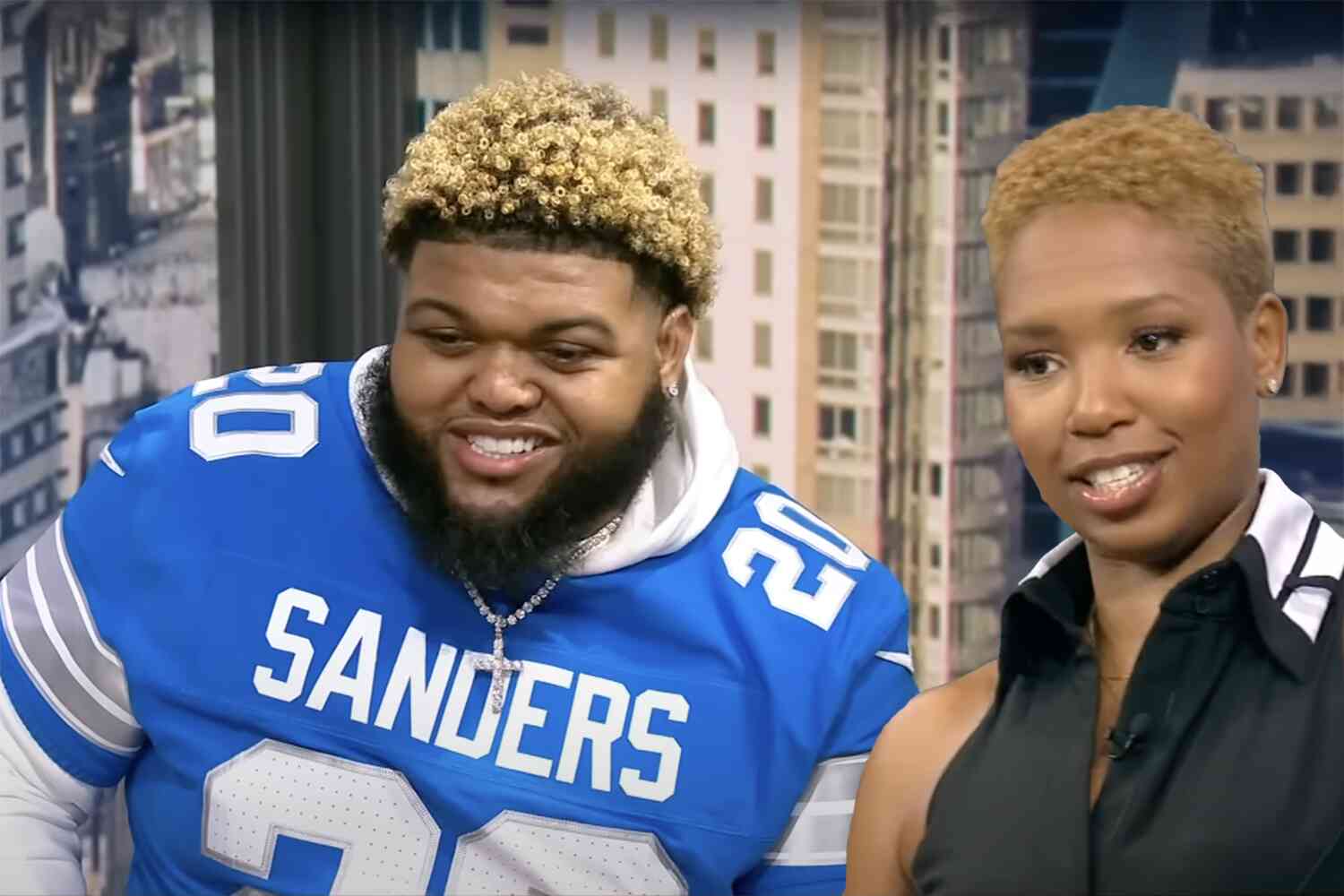 Thumbnail for This female ESPN host thought a Barry Sanders jersey was somehow tied to Shedeur Sanders 🤣