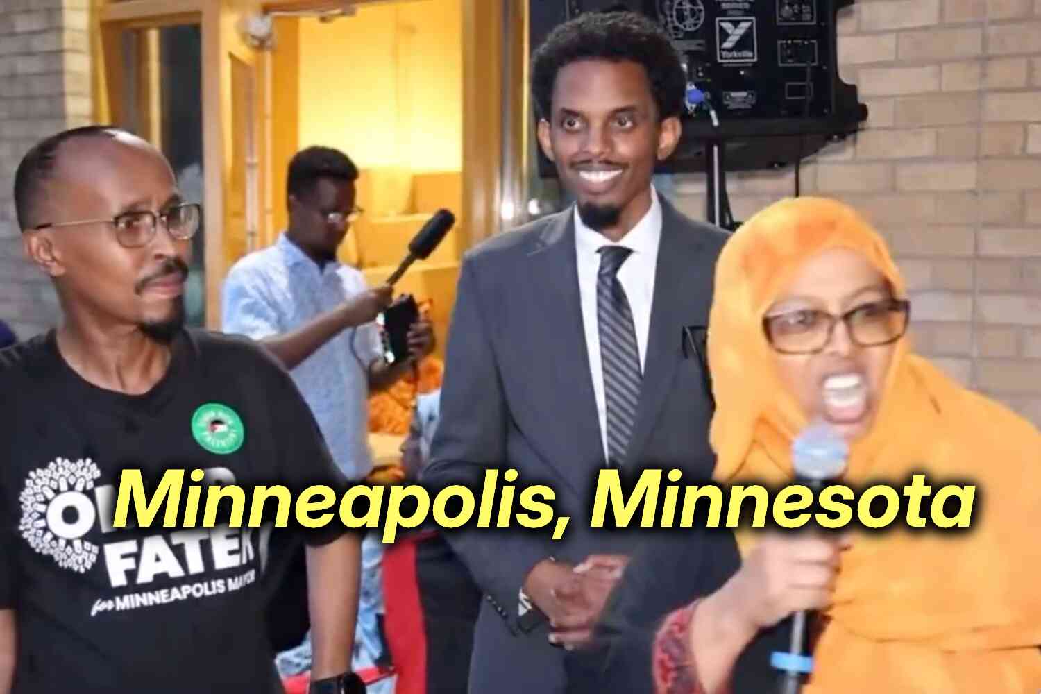 Thumbnail for I have no idea what this woman is yelling, but I'm told this is a major development in the Minneapolis mayoral race
