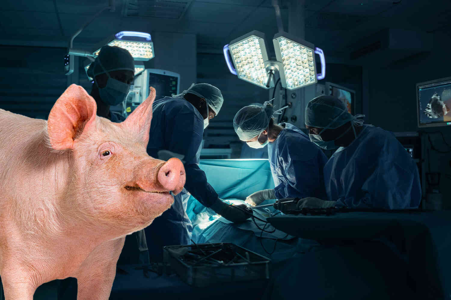 Thumbnail for Chinese scientists transplant pig lung into human being for the first time