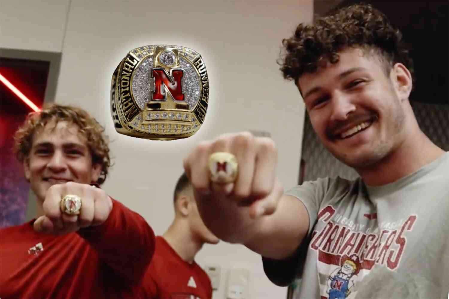 Thumbnail for Nebraska Hands Out Second-Place Rings To Wrestling Team