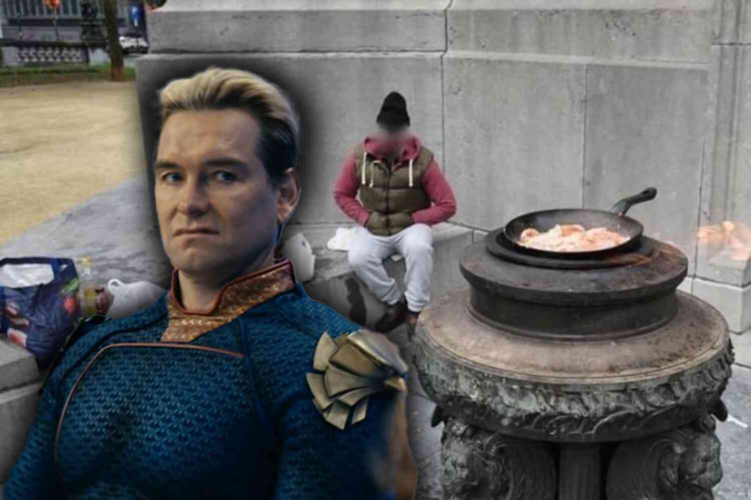 Thumbnail for Report: Migrant COOKS EGGS on the eternal flame of Belgium's unknown soldier memorial