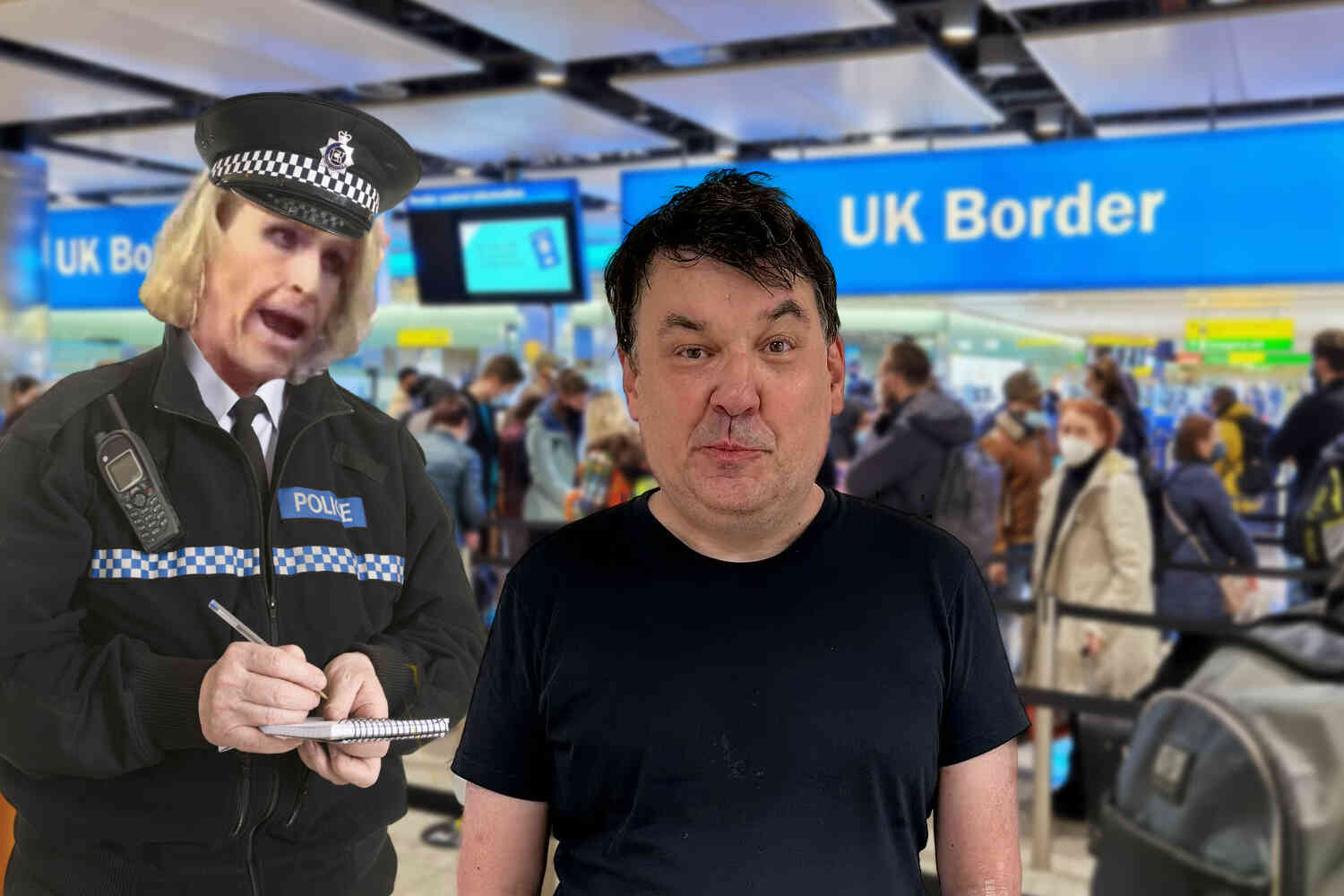 Thumbnail for British Police Arrest Comedian At Heathrow Airport For Posts Criticizing Transgenderism