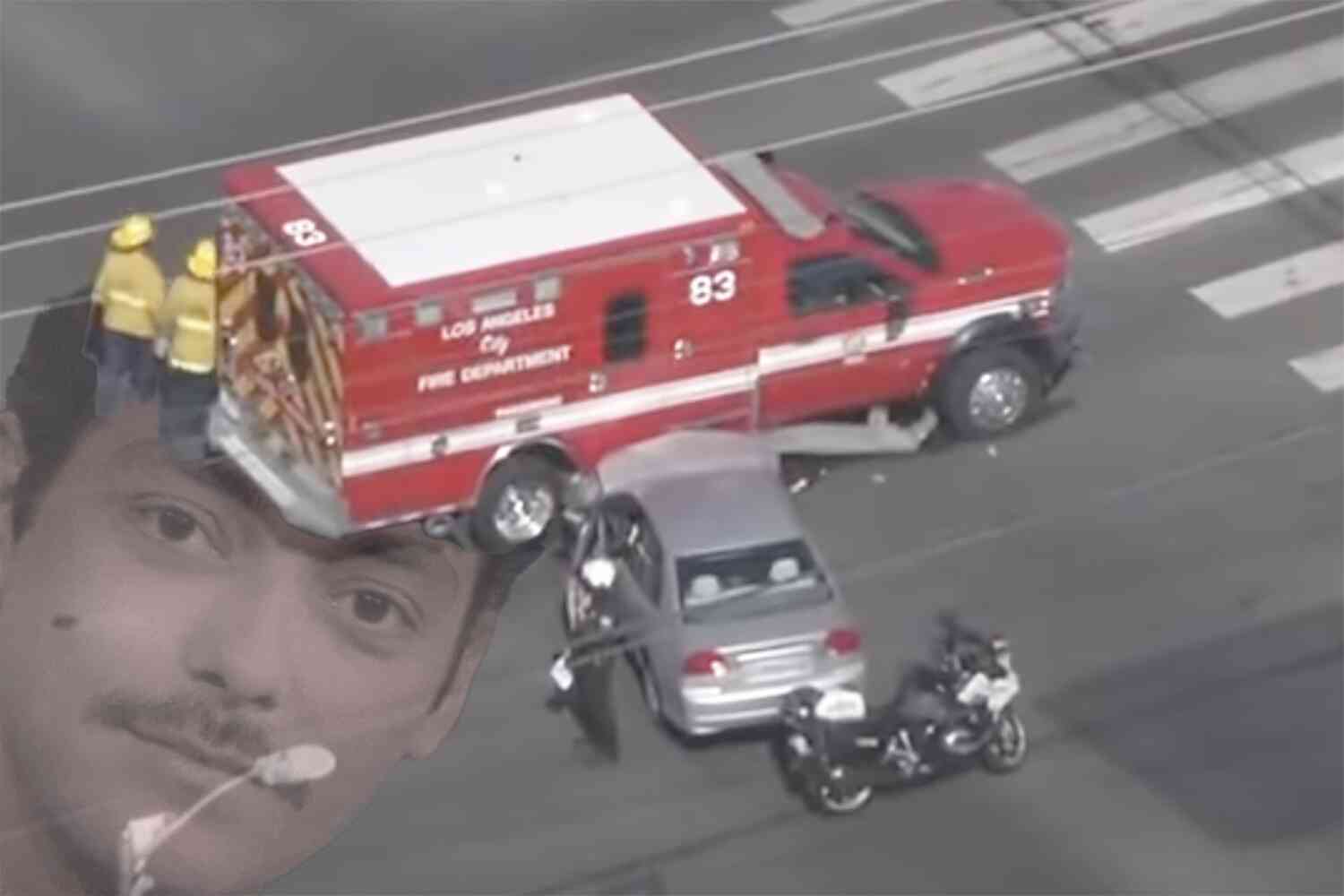 Thumbnail for LA Official Crashes While Investigating Crashed Ambulance Carrying Crash Victim