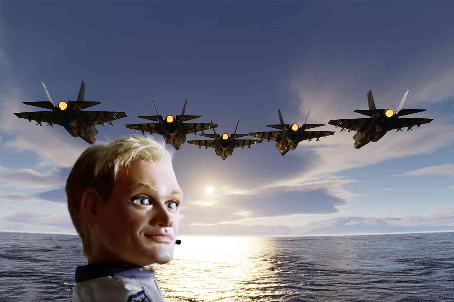Thumbnail for US deploys F-35s to Puerto Rico after  Venezuela flies aging F-16s over Navy destroyer