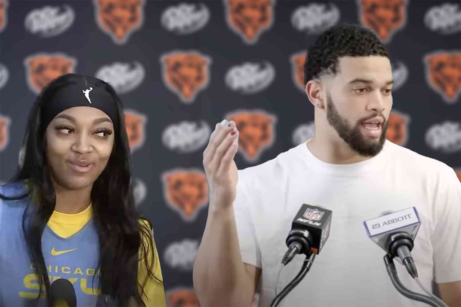 Thumbnail for Bears QB Caleb Williams Has The Same Manicurist As Angel Reese