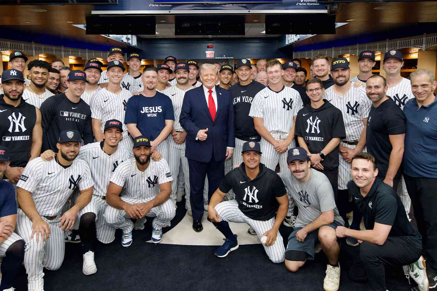 Thumbnail for WATCH: President Trump attends Yankees game on 9/11 anniversary
