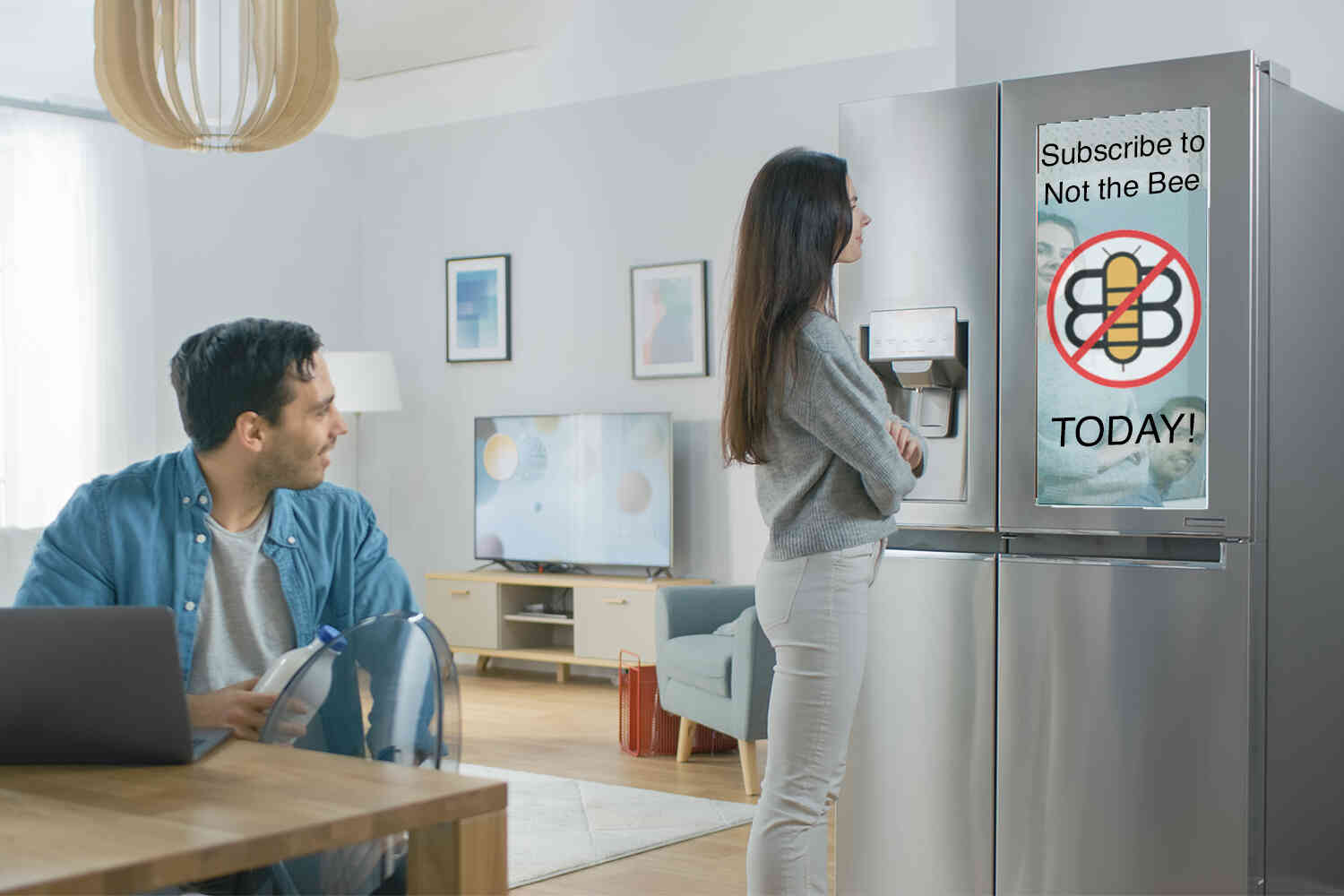 Thumbnail for Samsung to start streaming ads on refrigerator doors