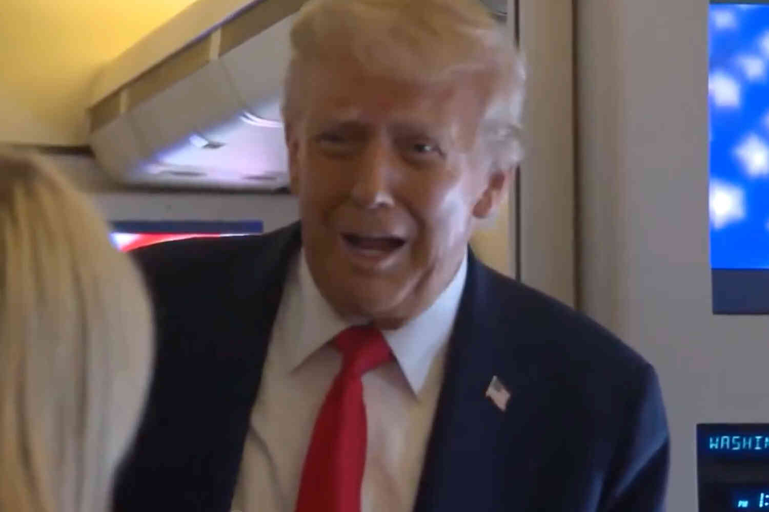 Thumbnail for Trump just roasted this NPR reporter by acting surprised that NPR still exists
