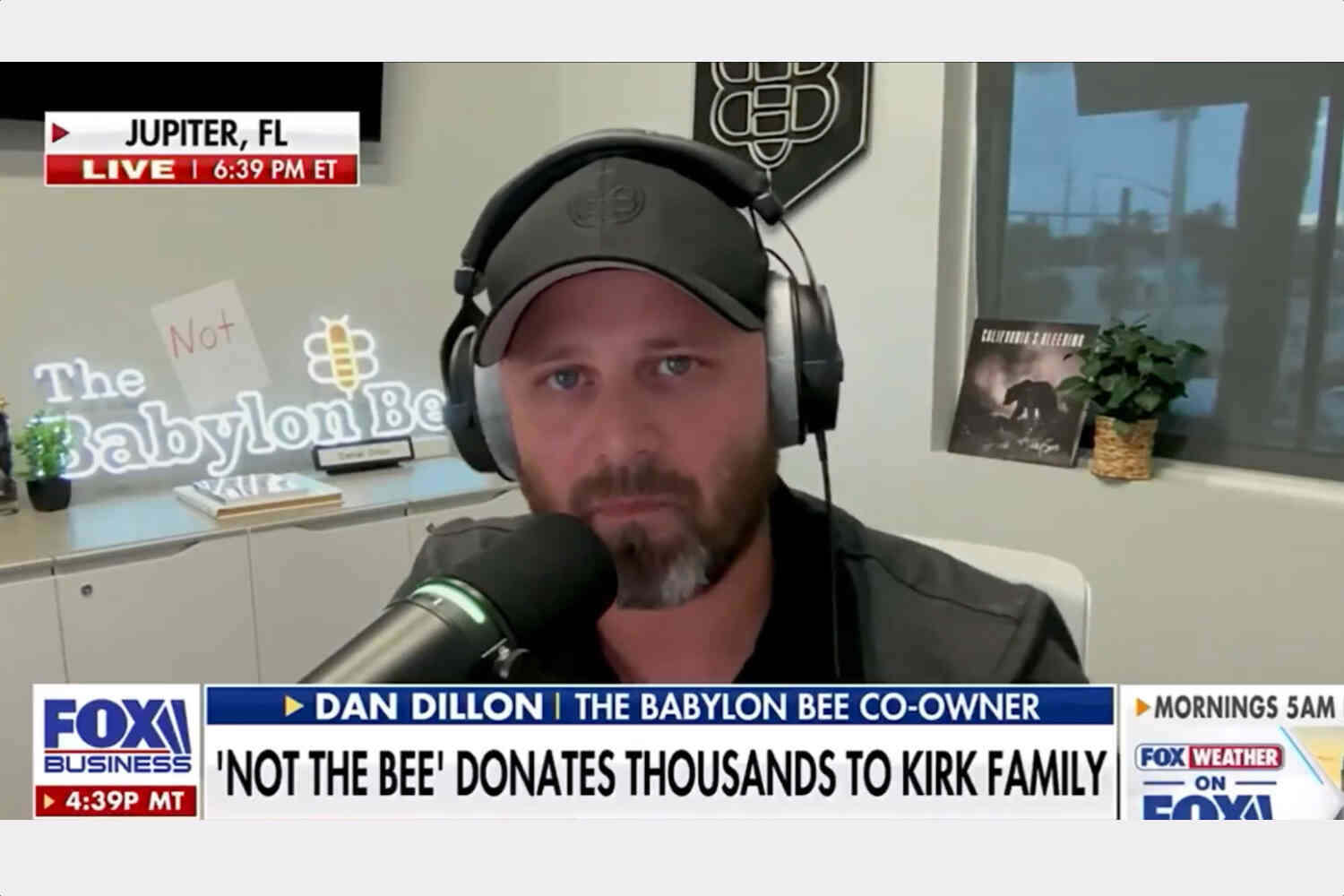 Thumbnail for IKYMI: Our CEO Dan Dillon was on Fox News last night to discuss how we are giving back to Charlie Kirk and TPUSA