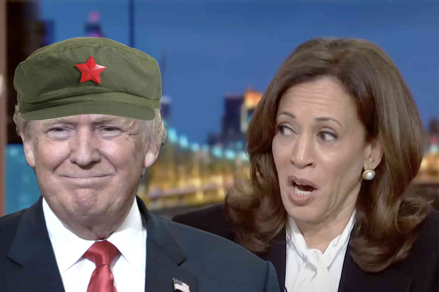 Thumbnail for Kamala Harris Calls Donald Trump A Communist Dictator, Endorses Zohran Mamdani 20 Minutes Later