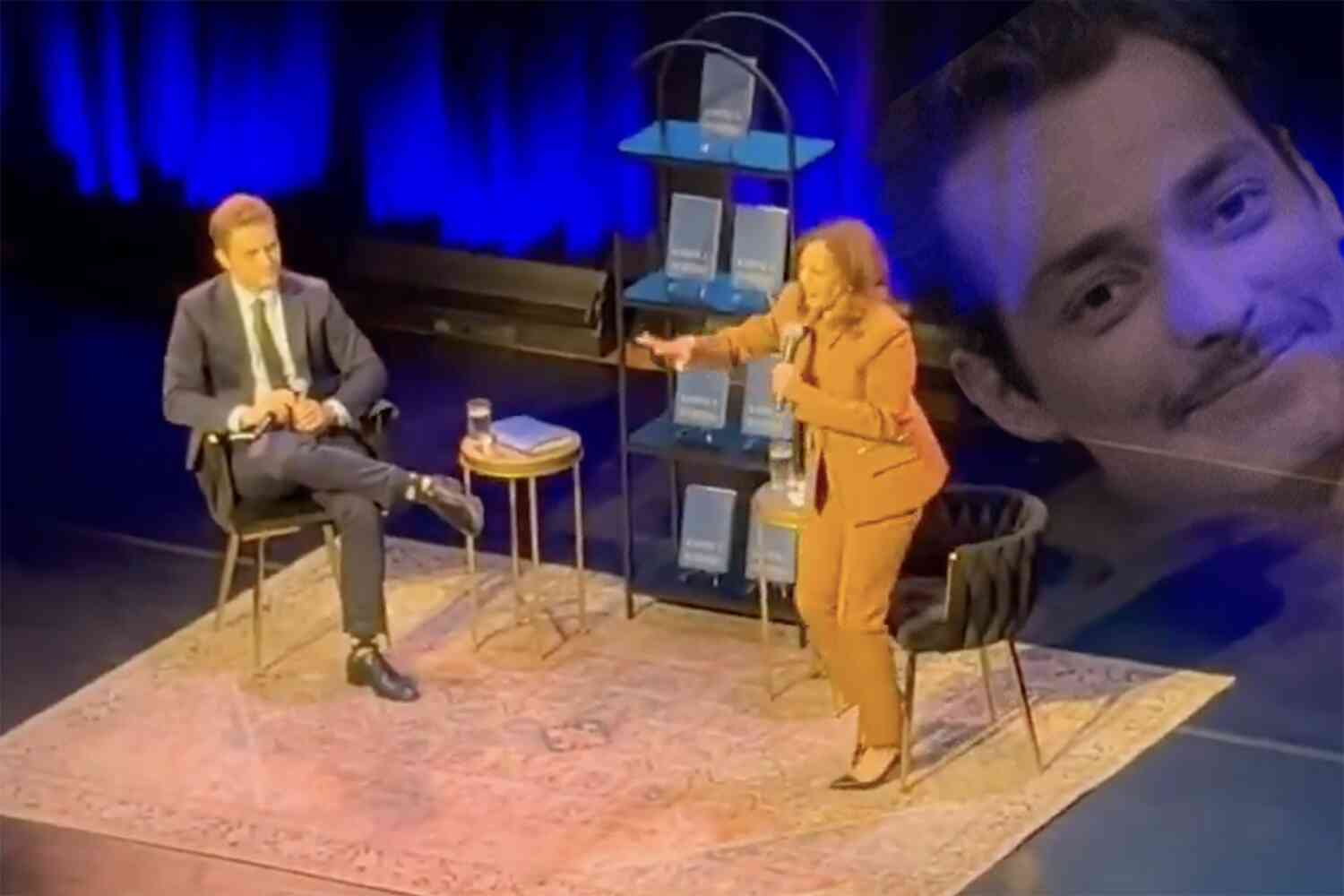 Thumbnail for "I'm not president": Kamala heckled by Palestine protesters during first stop of book tour