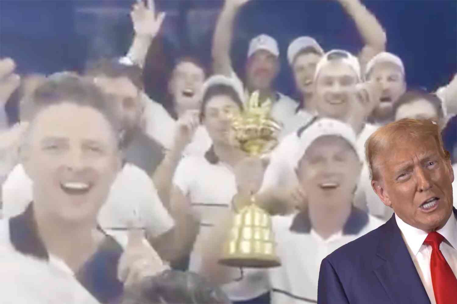 Thumbnail for Team Europe taunts President Trump after Ryder Cup victory (Trump had thoughts)