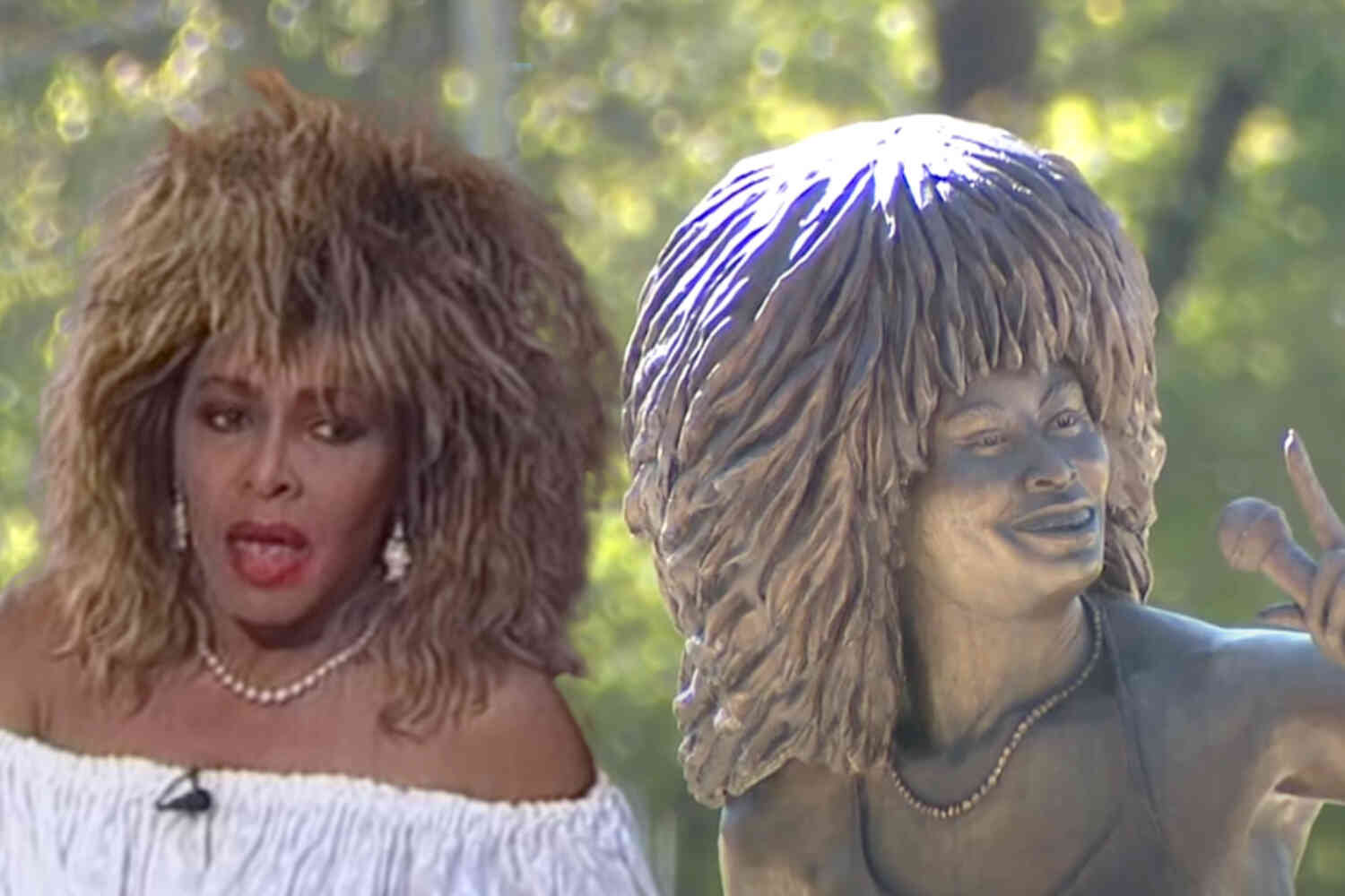 Thumbnail for Tina Turner's hometown unveils statue to honor legendary singer. The reactions were ... mixed.
