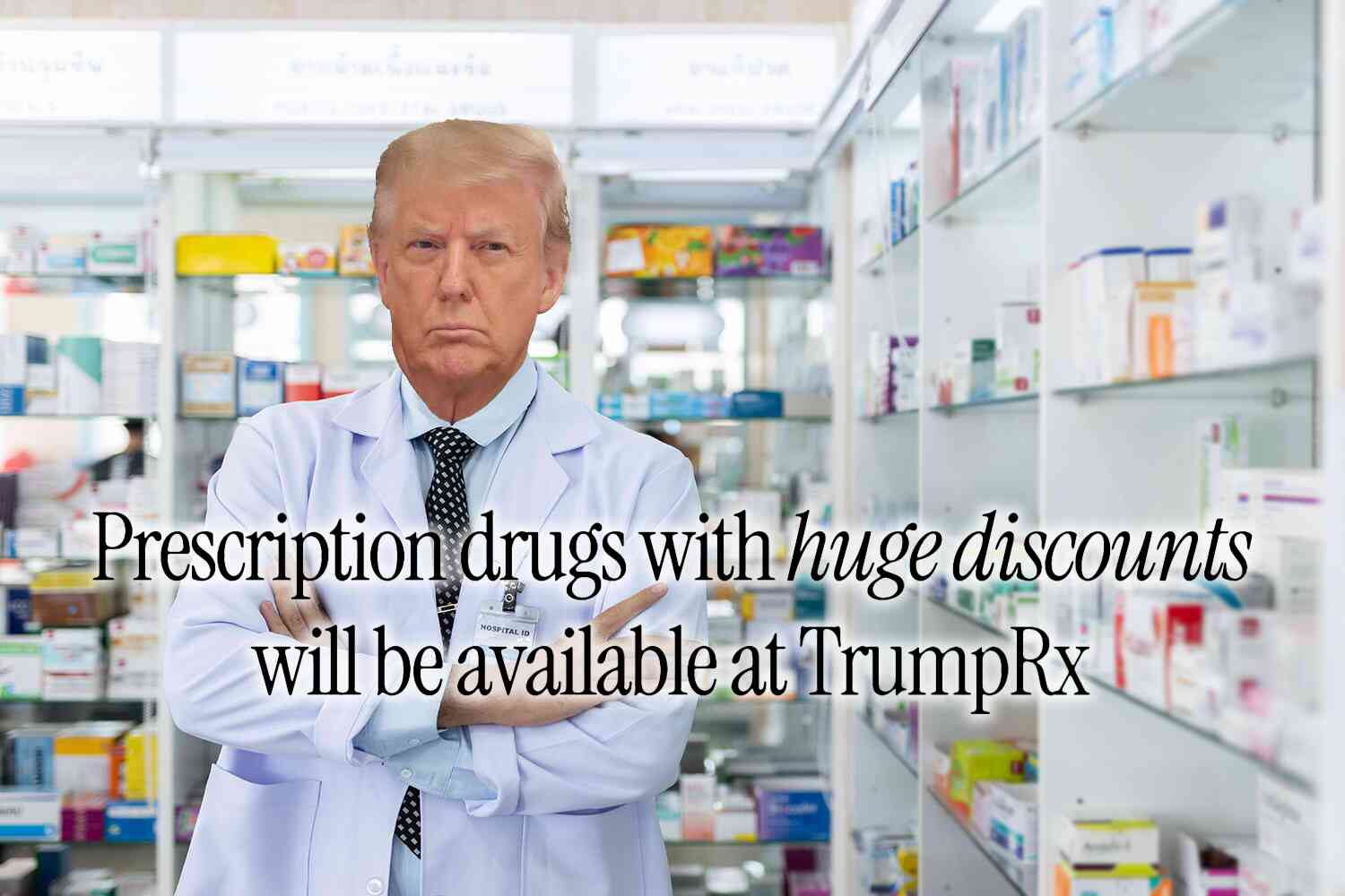 Thumbnail for Trump announces new government-run website where you can buy prescription drugs at "huge" discount