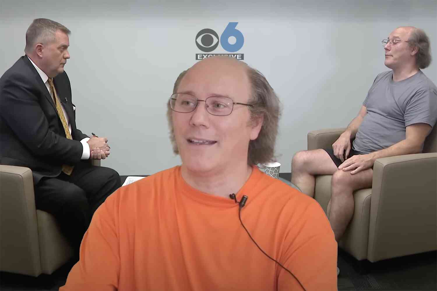 Thumbnail for Man does interview at local news station, talks about offing his parents, is arrested immediately afterward