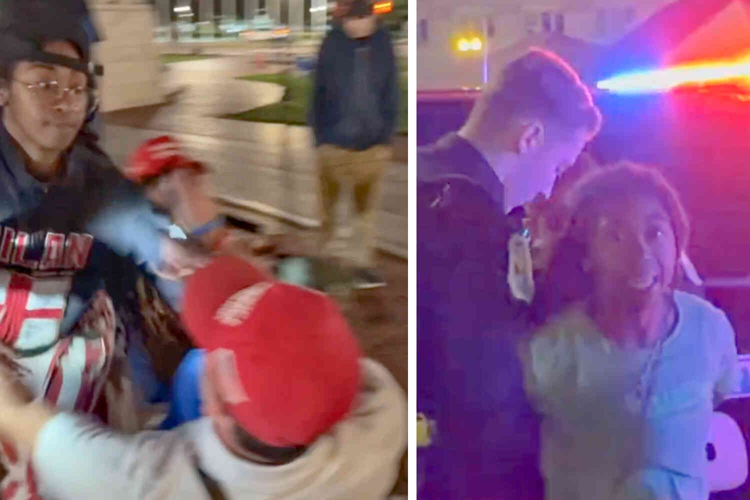 Thumbnail for Conservative influencer attacked by leftist during discussion about leftwing violence at University of Maryland