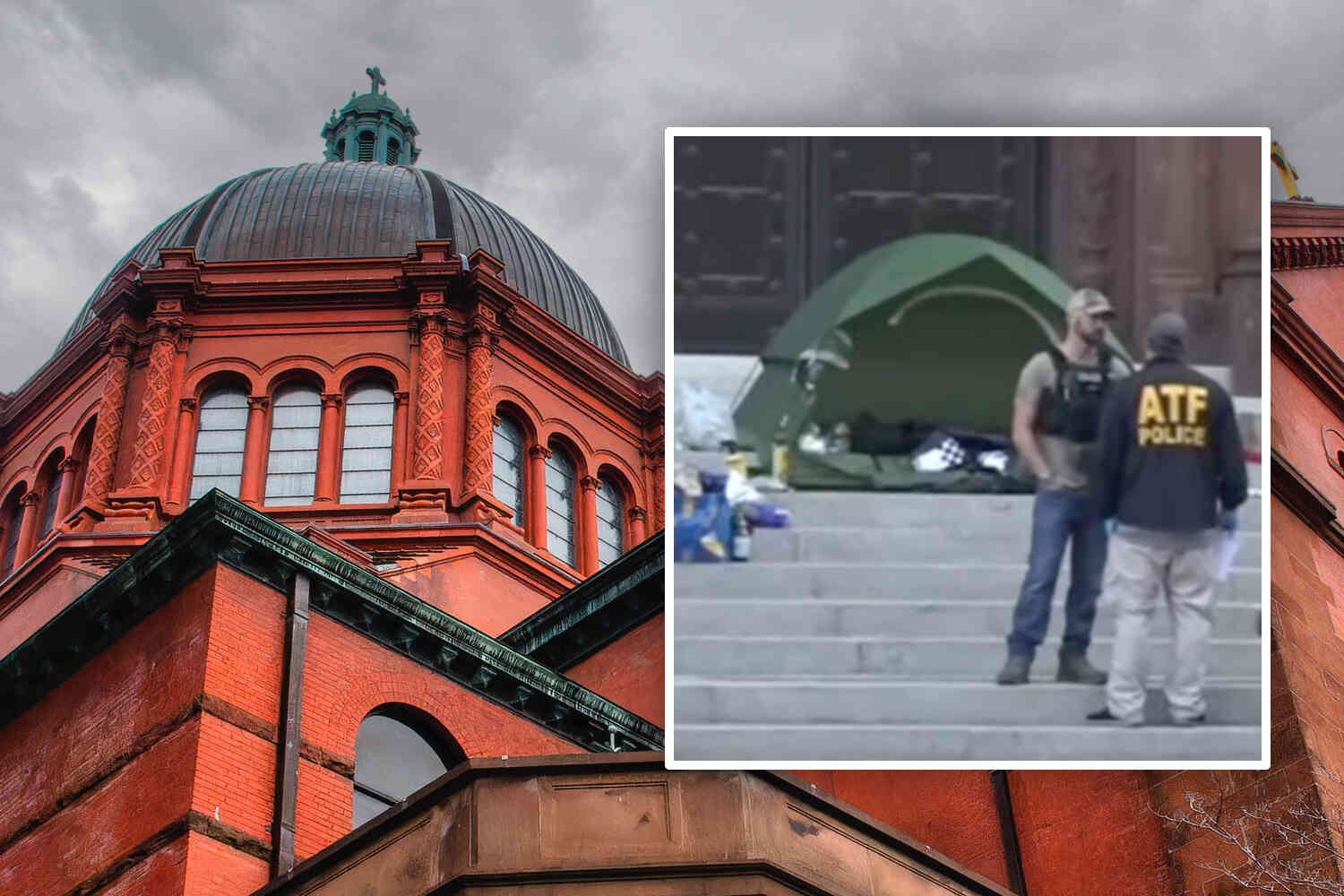 Thumbnail for Man arrested with explosives outside DC cathedral as senior officials gathered to pray for new Supreme Court term