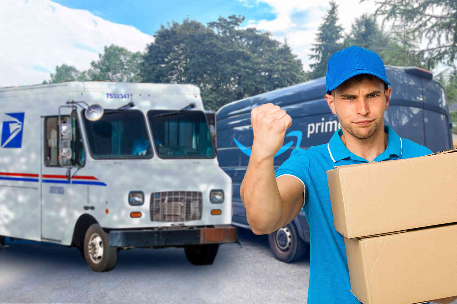 Thumbnail for Amazon driver shoots US mail carrier