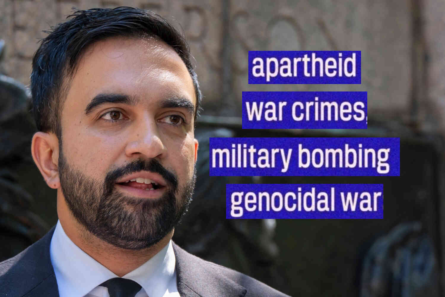Thumbnail for Leading candidate for New York mayor marks second anniversary of Oct 7 attack by blasting Israel's "genocidal war"