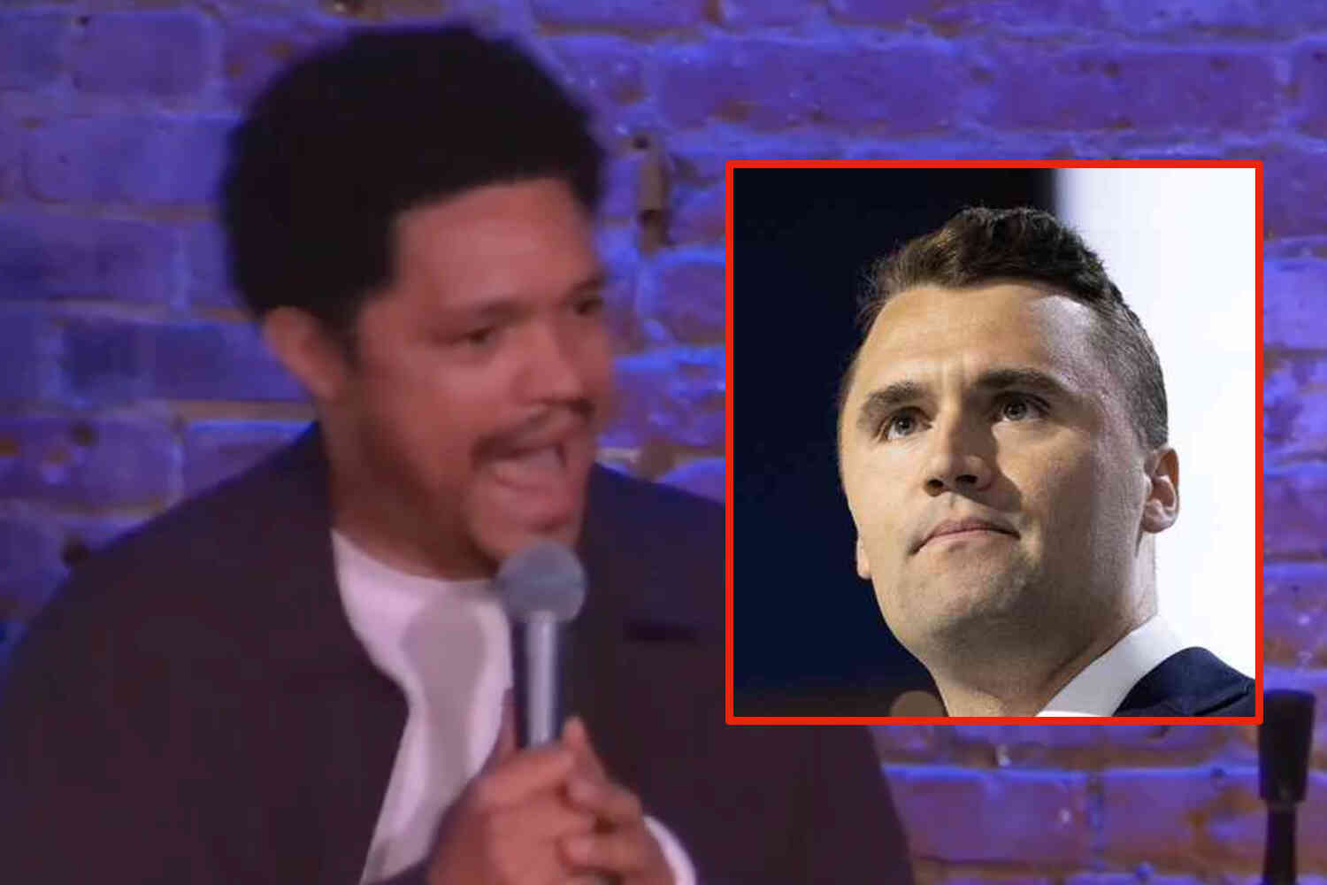 Image for article: Trevor Noah jokes about the part of Charlie Kirk's assassination he finds "funny"