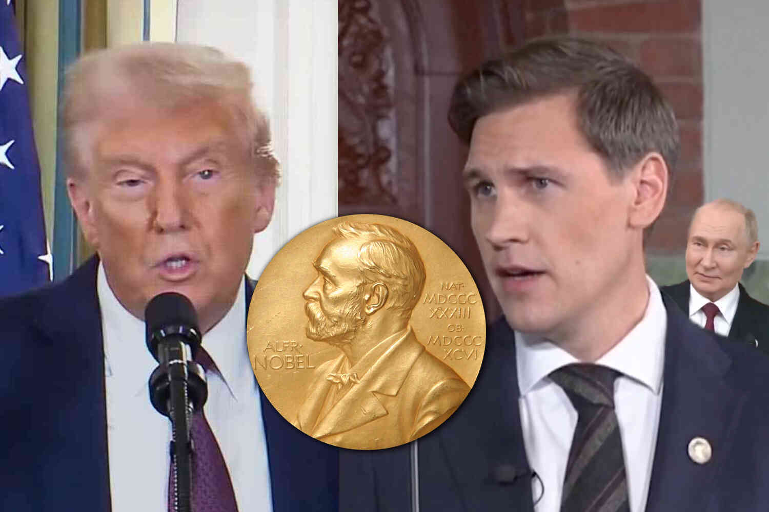 Thumbnail for Nobel Committee chair defends not giving Peace Prize to Trump (Putin had thoughts too, because why not?)