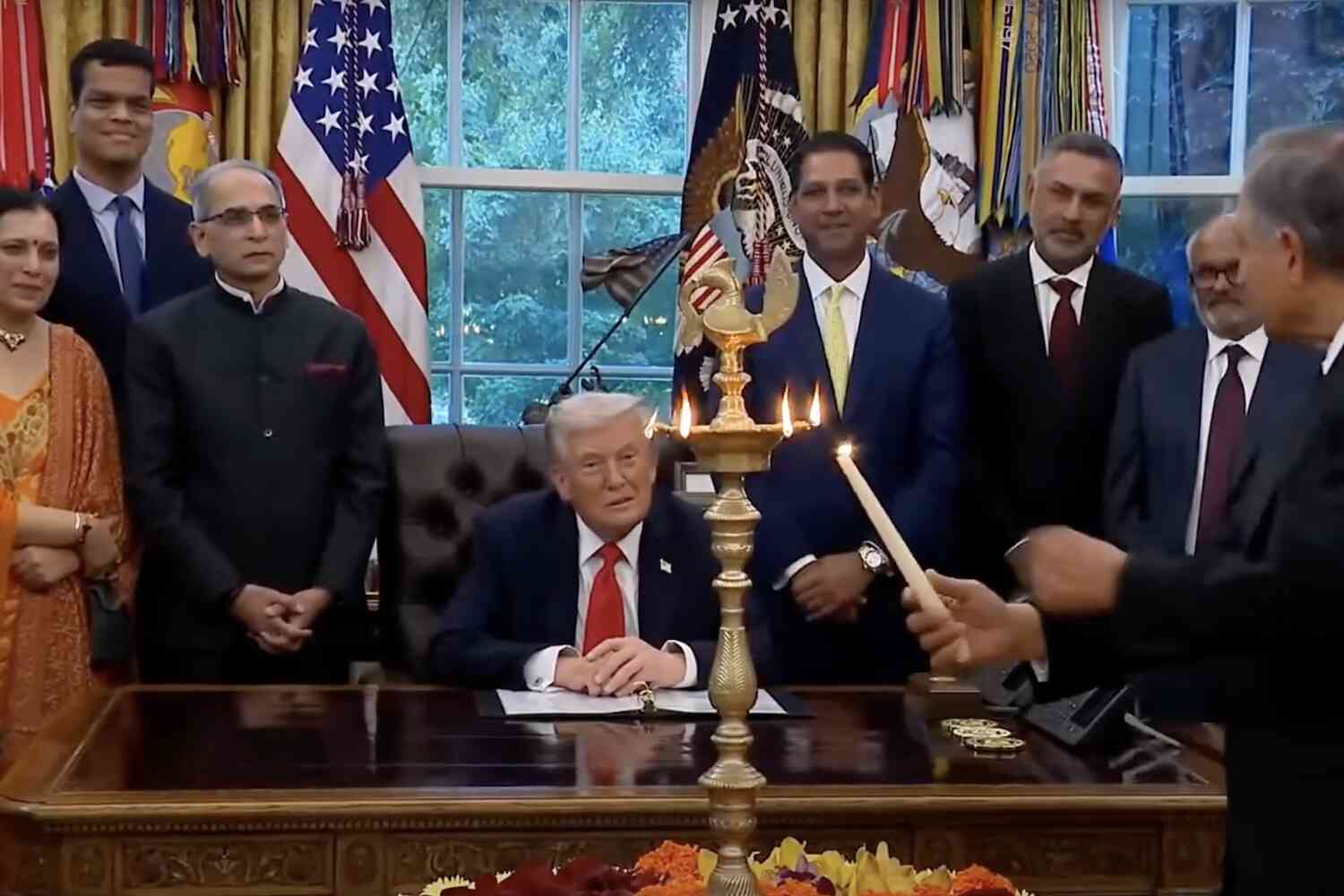 Image for article: OPINION: What to do when the White House lights candles to false gods