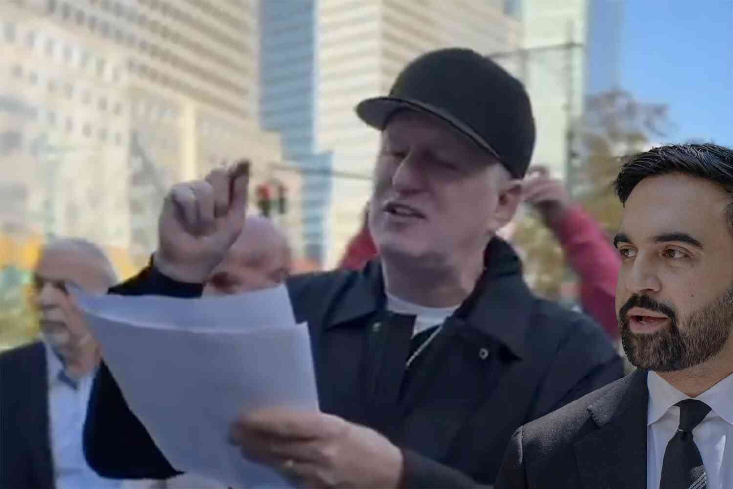 Thumbnail for Michael Rapaport takes to the streets to slam "Zohran the Moron"