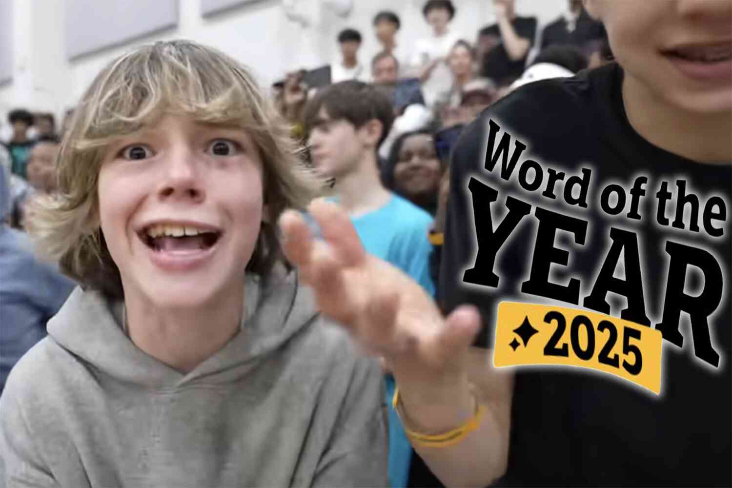 Thumbnail for Online Dictionary Names "67" Word Of The Year