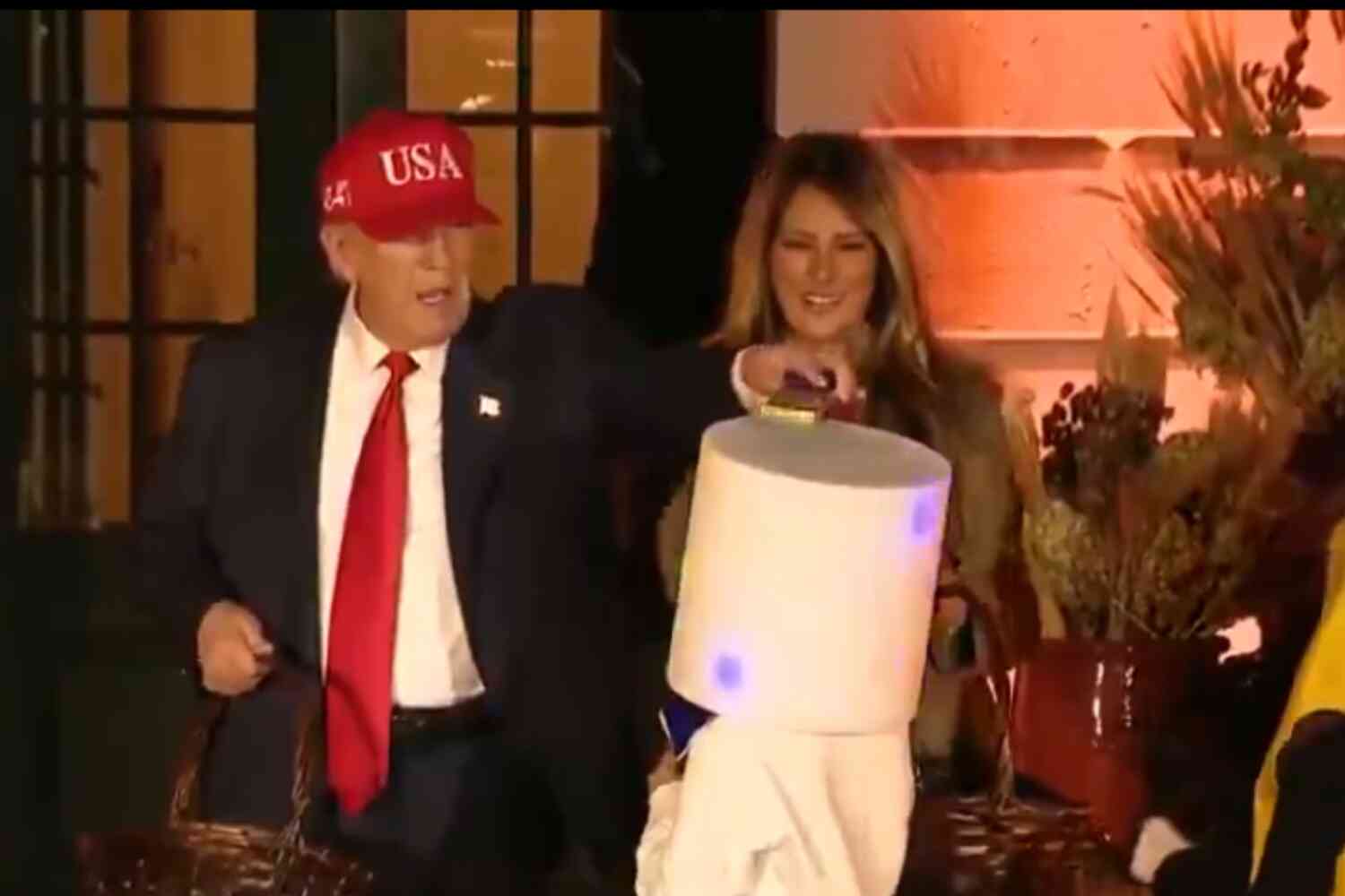 Thumbnail for BREAKING: Trump Repeats Putting Candy On Child’s Head