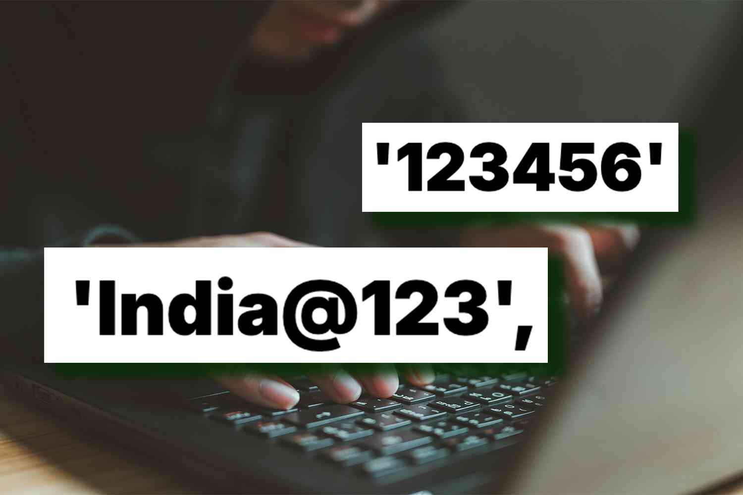 Thumbnail for Come see the most commonly used passwords from 2 billion leaks this year