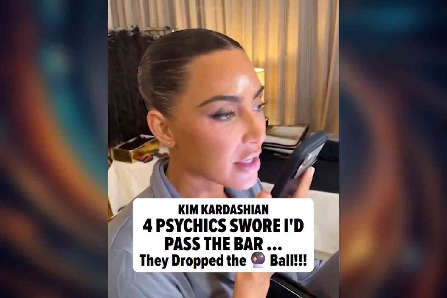 Thumbnail for Kim Kardashian Fails California Bar Exam Even Though 4 Psychics Told Her She'd Pass