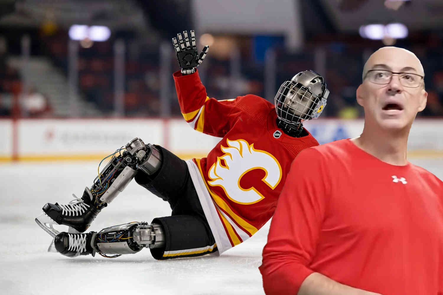 Thumbnail for Calgary Flames coach now using ChatGPT to help team get out of last place